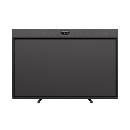 Logitech Rally Board 65 65" 4K UHD Touchscreen Display with Mobile Cart,Graphite