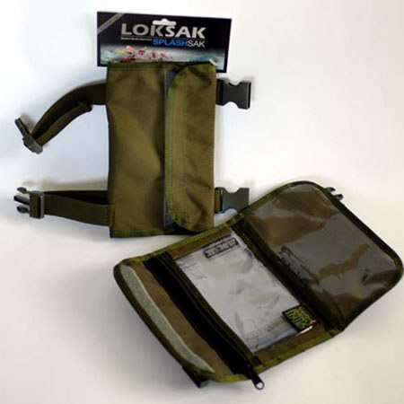 LokSak ARM PAK-M SPLASHSAK with 2 (4.5" x 7") aLokSak Bags, Tan