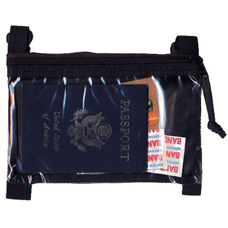 LokSak ARM PAK-R SPLASHSAK Racer Style, 5x7" w/2 Waterproof aLOKSAK Bags, Black