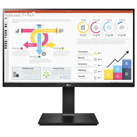 LG 24" IPS 2560 X 1440 Desktop Monitor