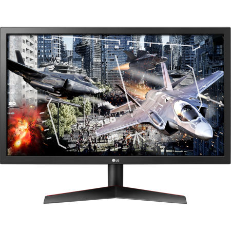 LG GL65B 24" UltraGear 16:9 Full HD 144Hz TN Gaming Monitor with Radeon FreeSync, 1920x1080, Black