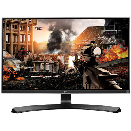 LG 27UD68P-B 27" IPS Ultra HD 4K LED Monitor, 300cd/m2