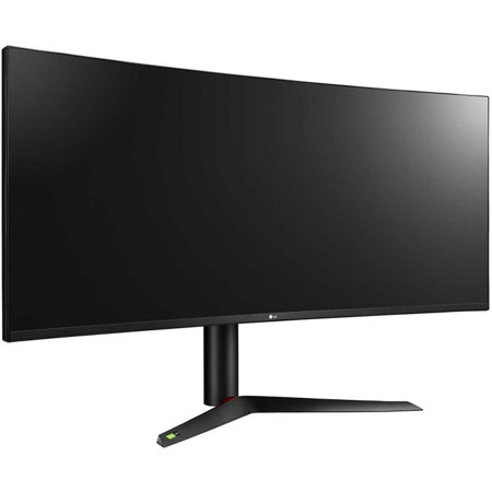 LG 38GN95B-B UltraGear 37.5" 21:9 QHD+ 144Hz HDR Curved Nano IPS Gaming Monitor, Built-In-Speakers