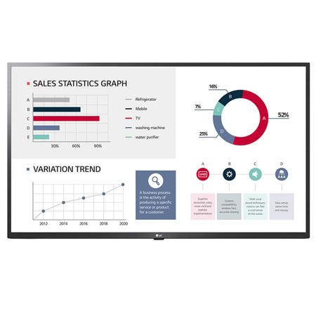 LG UL3G-B 43" Class 4K UHD Digital Signage Commercial IPS LED Display