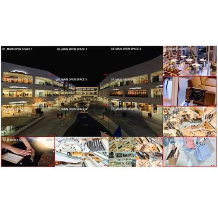 LG VSM5J-H 55" 3x3 Full HD IPS Video Wall Display with Peerless Mount