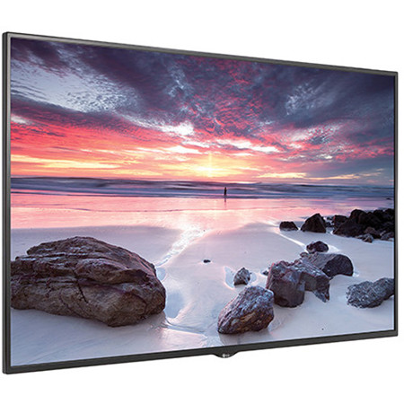 LG UH5E Series 65" UHD IPS Digital Signage Display, 3840x2160, Black