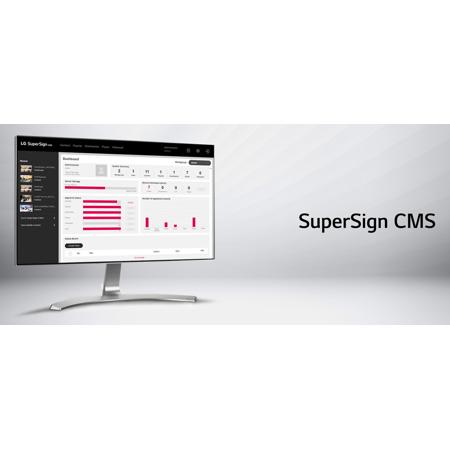 LG SuperSign CMS 4-Year Solution Renewal, Single User, Download