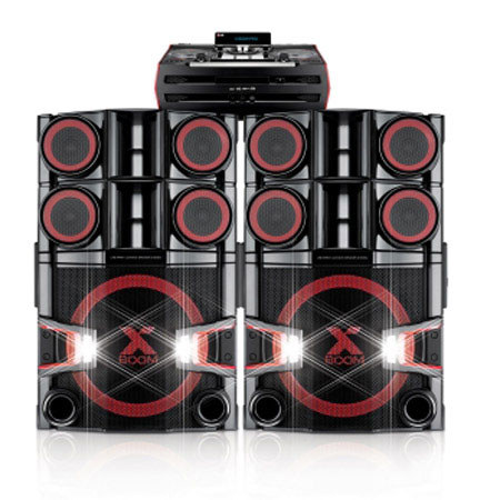 LG CM9940 2-Way 2.2-Channel Hi-Fi DJ Shelf System