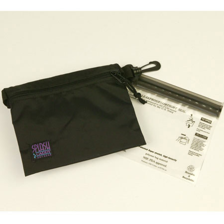 LokSak Dipper SPLASHSAK with Clip and Belt Loops, Black
