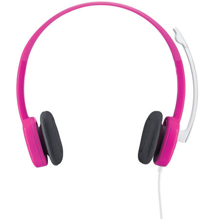 Logitech H150 Stereo Headset, Pink