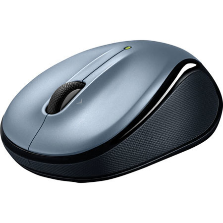 Logitech M325 Wireless Mouse, Light Silver
