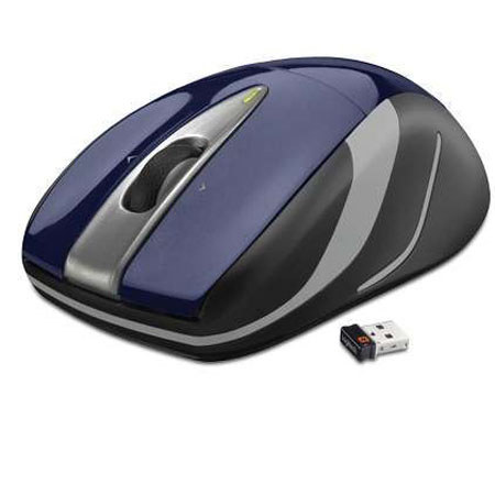 Logitech M525 Wireless Mouse, Navy Blue