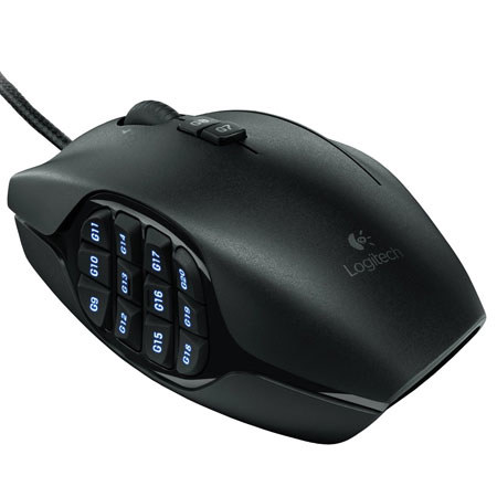 Logitech G G600 MMO Gaming Mouse, Black