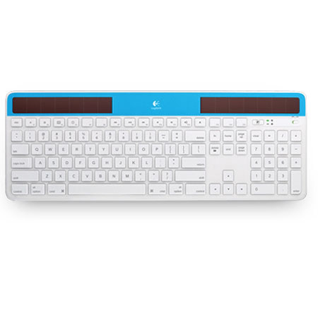 Logitech K750 Wireless Solar Keyboard for Mac, Blue