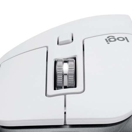 Logitech MX Master 3S Wireless Mouse, Pale Gray 910-006558