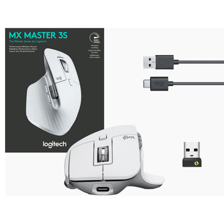Logicool MX Master 3S ワイヤレスマウス ホワイト Amazon.co.jp: Logicool(ロジクール) MX MASTER 3S for Mac