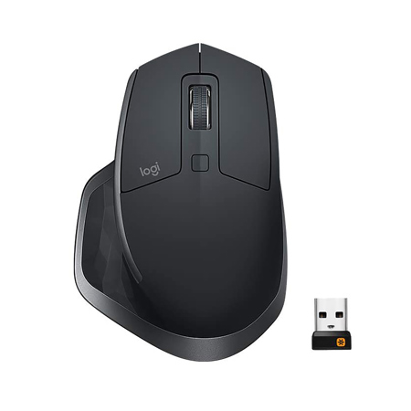 Logitech MX Master 2S Wireless Mouse, Graphite