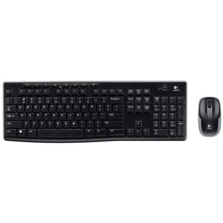 Logitech MK270 Wireless Combo, Includes Keyboard, Mouse, Nano-Receiver