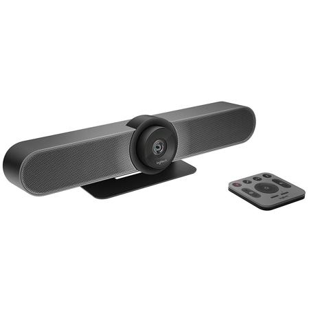 Logitech MeetUp HD 4K All-in-One Conference Camera with Remote Control for Huddle Rooms