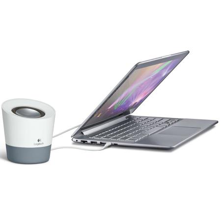 Logitech Z50 Multimedia Speaker for Smartphone, Tablet and Laptop, Single, Gray