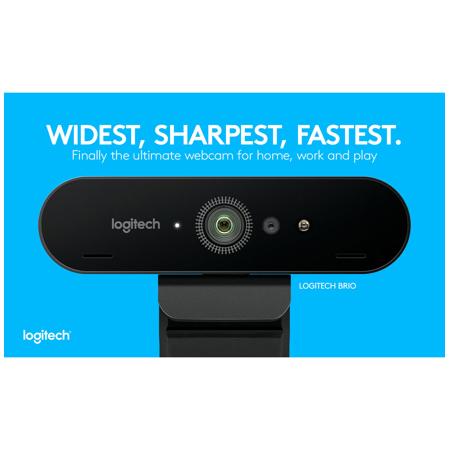 Logitech BRIO 4K Ultra HD Pro Webcam 960-001105 Adorama