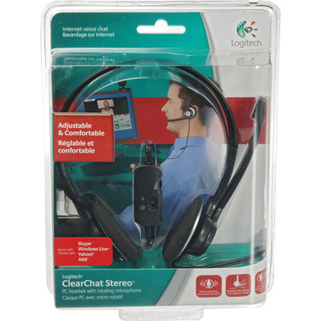Logitech ClearChat Stereo Headset with Microphone
