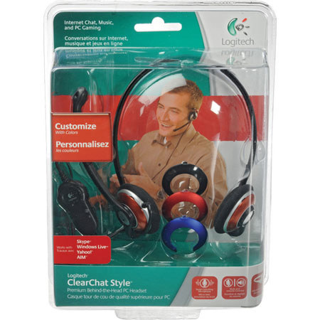 Logitech ClearChat Style Headset with Microphone