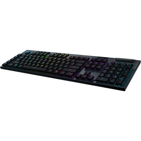 Logitech G G915 LIGHTSPEED Wireless RGB Mechanical Gaming Keyboard, GL Tactile