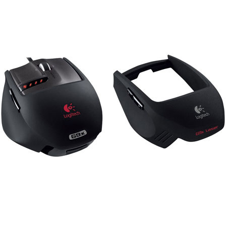Logitech G9x Laser Gaming Mouse, Black