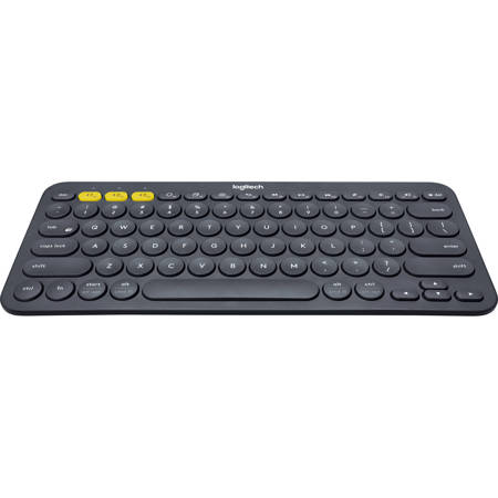 Logitech K380 Multi-Device Bluetooth Keyboard, Black