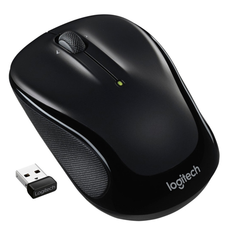 Logitech M325S Wireless Mouse, Black