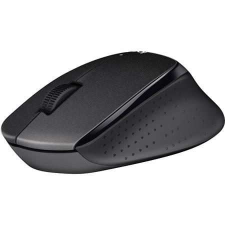 Logitech M330 Silent Plus Wireless Mouse, Black