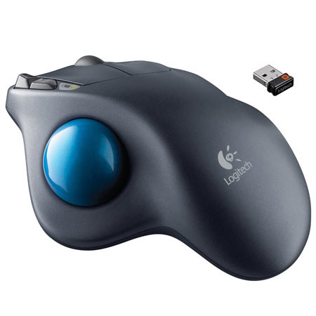 Logitech M570 Laser Wireless Trackball USB Mouse