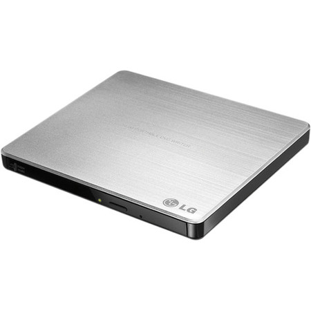 LG GP60NS50 8x External DVD Disc Writer, Silver