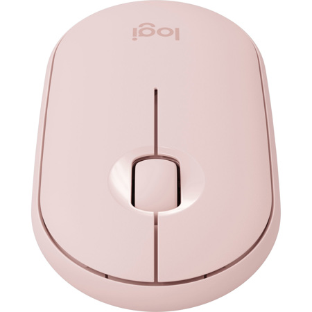 Logitech Pebble M350 Wireless Mouse, Rose