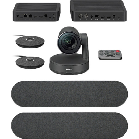 Logitech Video Conferencing Camera - 13 Megapixel - 60 fps - Matte Bla