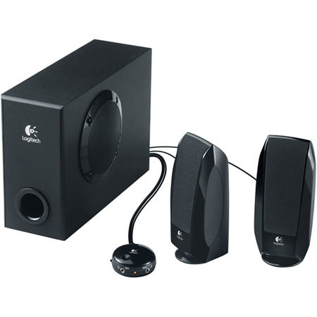 Logitech S-220 Multimedia 17W (RMS) 2.1 Speaker System
