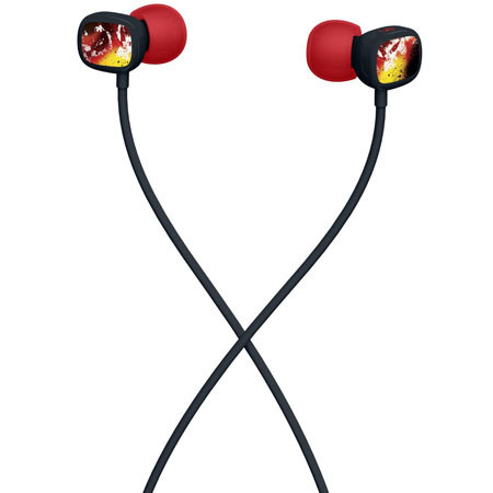 Logitech Ultimate Ears 100 Noise-Isolating Earphones, Crimson Rock