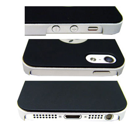 Logisys IPC01 iPhone 5 Case, Black and Silver