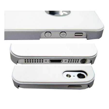 Logisys IPC01 iPhone 5 Case, White and Silver