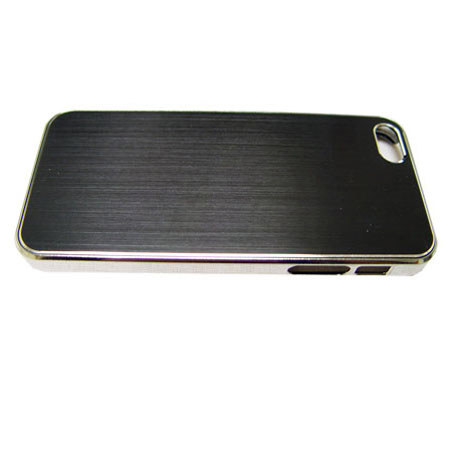 Logisys IPC02 Brush Nickel iPhone 5 Case, Black