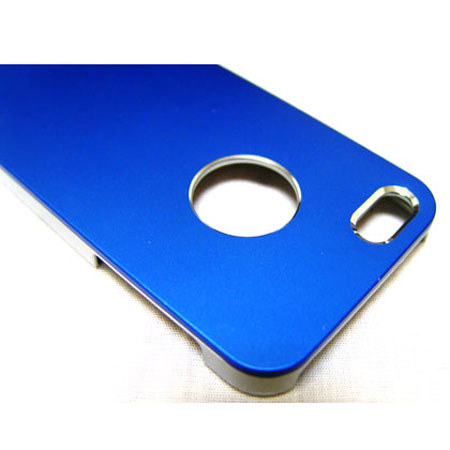 Logisys IPC03 Brush Nickel iPhone 5 Case, Blue