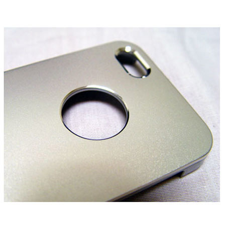 Logisys IPC03 Brush Nickel iPhone 5 Case, Silver