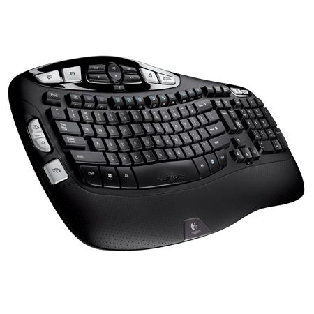 Logitech K350 Advanced 2.4GHz Wireless Keyboard with Instant Media Access and Programmable Keys