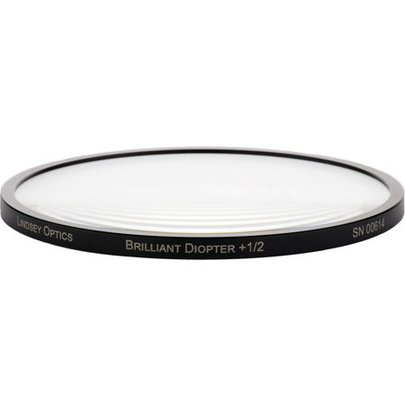 Lindsey Optics 138mm Brilliant Round Drop-In Diopter +1/2 Close-Up Lens