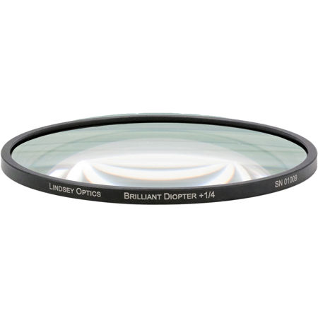 Lindsey Optics 138mm Brilliant Round Drop-In Diopter +1/4 Close-Up Lens