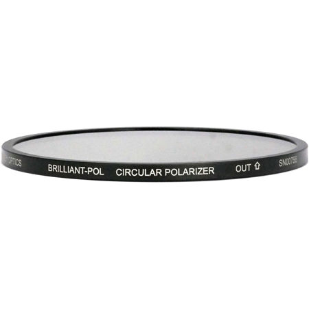 Lindsey Optics 138mm Round Brilliant-Pol Linear Polarizer Filter with Anti-Reflection Coating