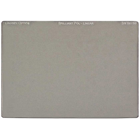 Lindsey Optics 4x5.650" Brilliant-Pol Linear Polarizer w/Anti-Reflection Coating