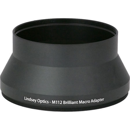 Lindsey Optics Brilliant Macro Adapter, M112x1.0, 56mm Length