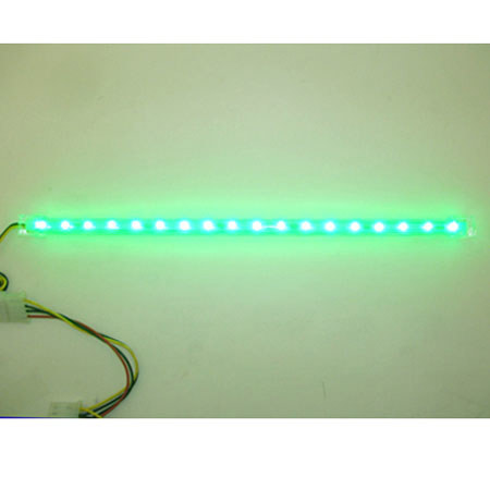 Logisys 12" 18 Green LED Super Bright Sunlight Stick